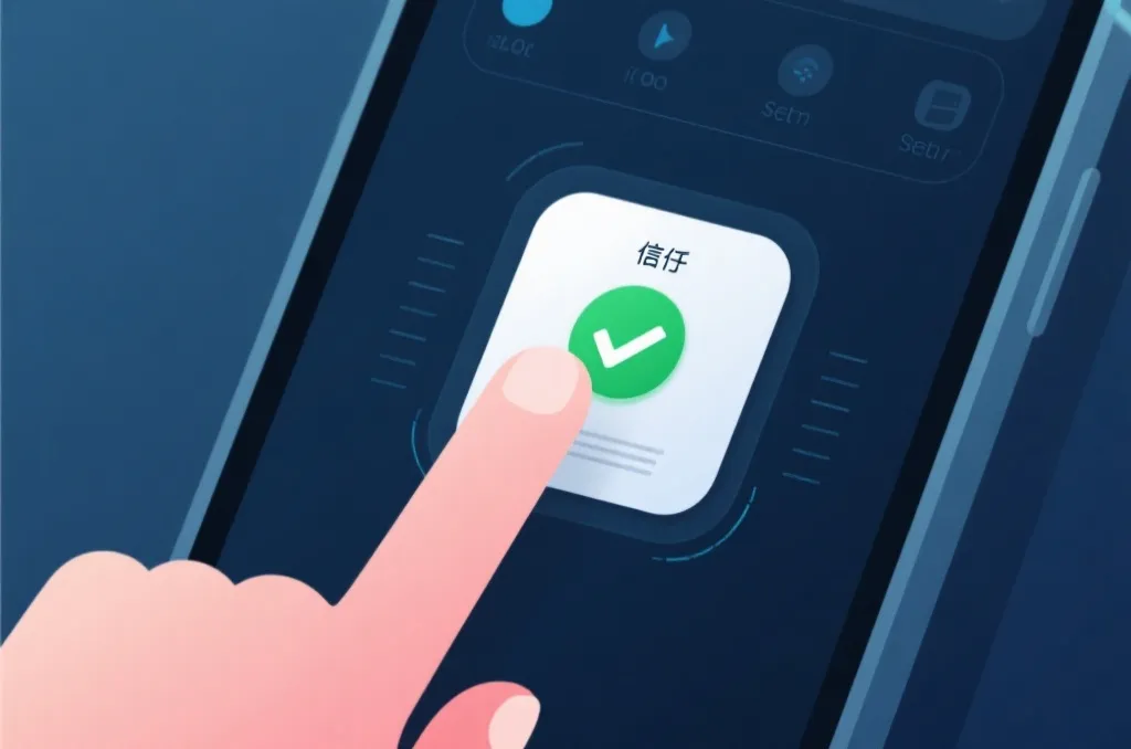 苹果iOS系统安全设置与受信任开发者证书设置流程图